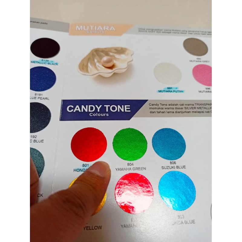 DITON CANDY TONE 804 YAMAHA GREEN Hijau Cat Semprot Pilox Pylox