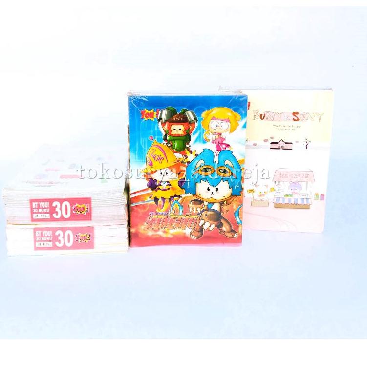 

Fast Shipment BUKU TULIS YOU 20 BUKU ISI 30 LEMBAR / BUKU TULIS MURAH YOU / BUKU CATATAN SEKOLAH 30 LEMBAR