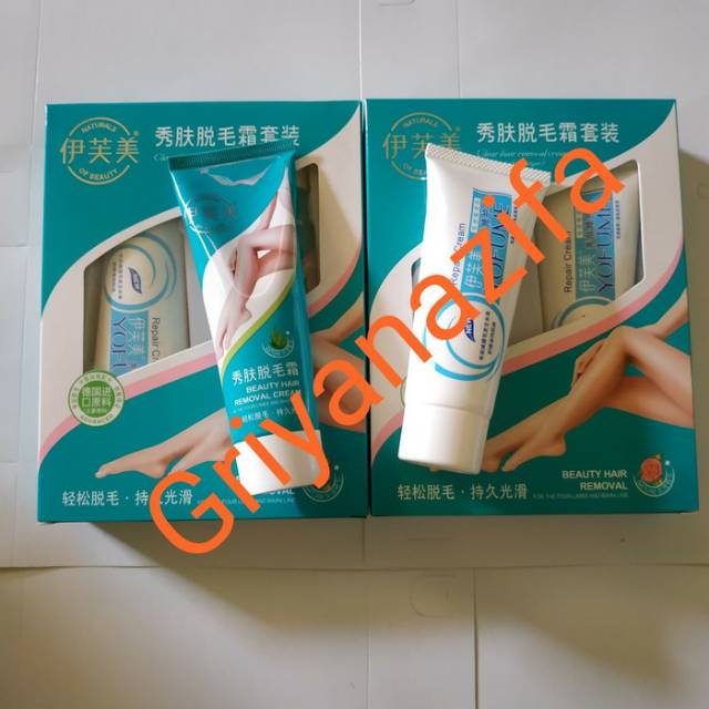Depilatory Cream Yofume perontok bulu herbal