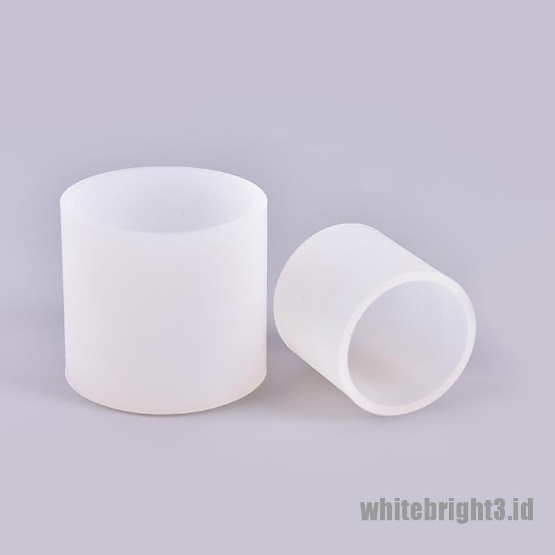 ❤WHITE3❤ Cylindrical Candle Mould Handmade Candle Mold Silicone Mold Wax Mold Small Craft