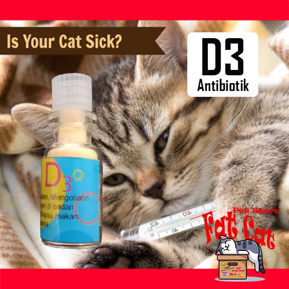 Obat Penurun panas, Antibiotik Vitamin D3 Antibiotik