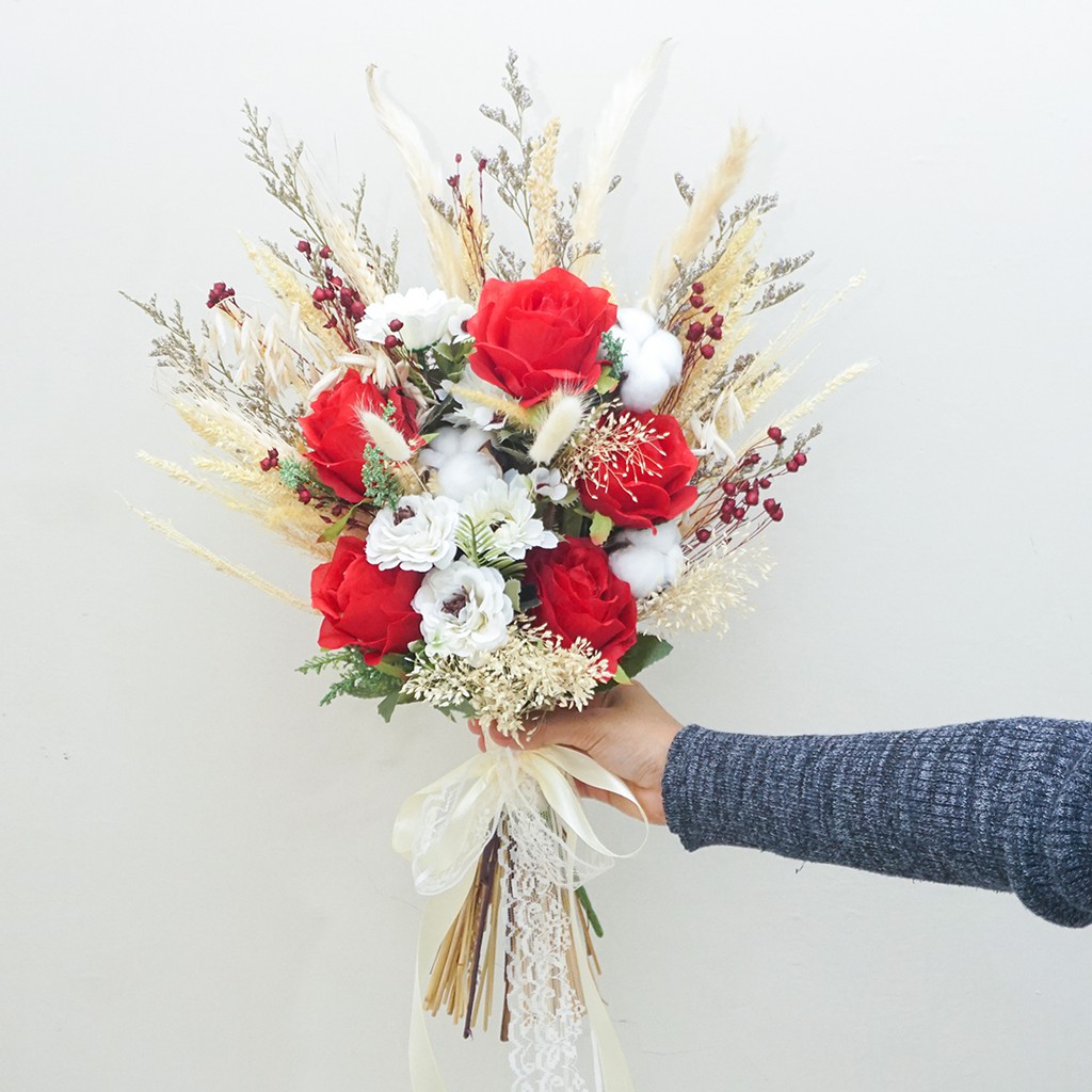Dry Flower Bouquet for Wedding | Wedding Bouquet