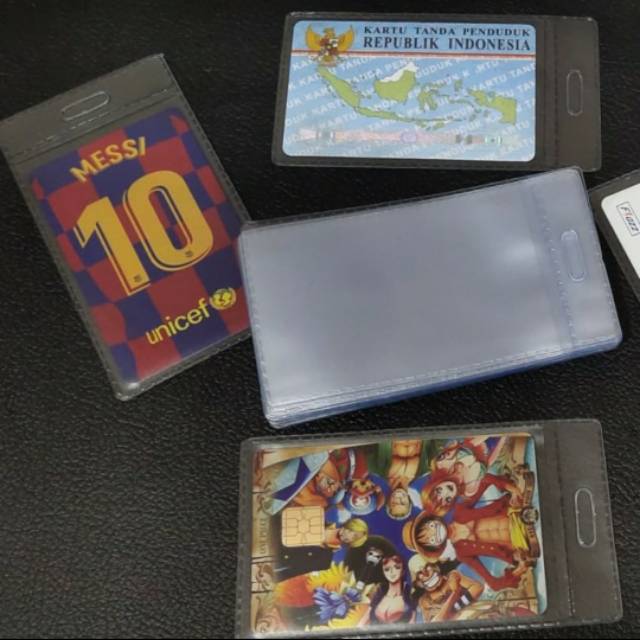 

Plastik cover emoney ktp