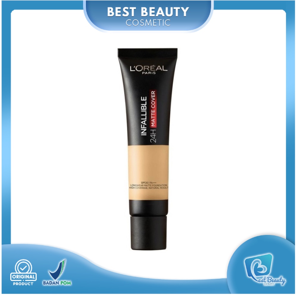 ★ BB ★ L'OREAL Paris Infallible Pro-Matte up to 24HR Demi - LOREAL Matte Finish Foundation | PRO MATTE TUBE