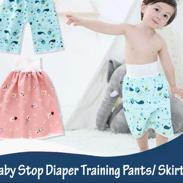 ROK CELANA POPOK BAYI/CLODI/POPOK BAHAN KAIN BAYI ANTI NGOMPOL/TOILET PANTS/TOILET TRAINING PANTS