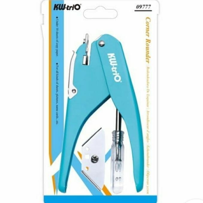 

HOT PROMO PEMOTONG SUDUT R5, KW-Trio 9777 Taiwan,ORI!Corner Rounder 10 hal