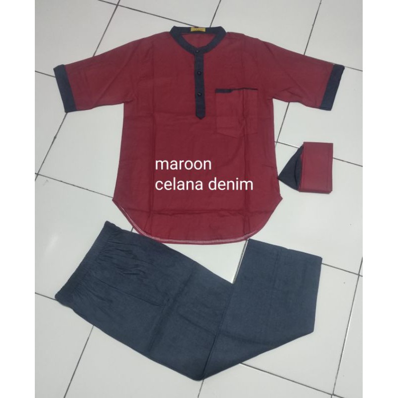 setelan koko anak laki-laki model kurta