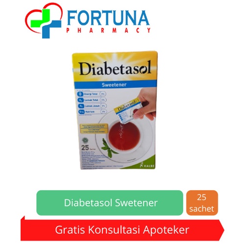 

Diabetasol Sweetener isi 25 Sachet