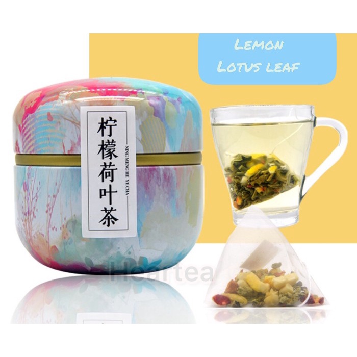 

FLOWER TEA / HERBAL TEA- LEMON LOTUS LEAF TEA (15 PACK) 柠檬荷叶 - 10 (BERKUALITAS)