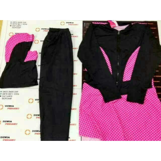 Renang/Pantai baju renang muslim wanita dewasa untuk renang dan main di pantai Murah 433AD