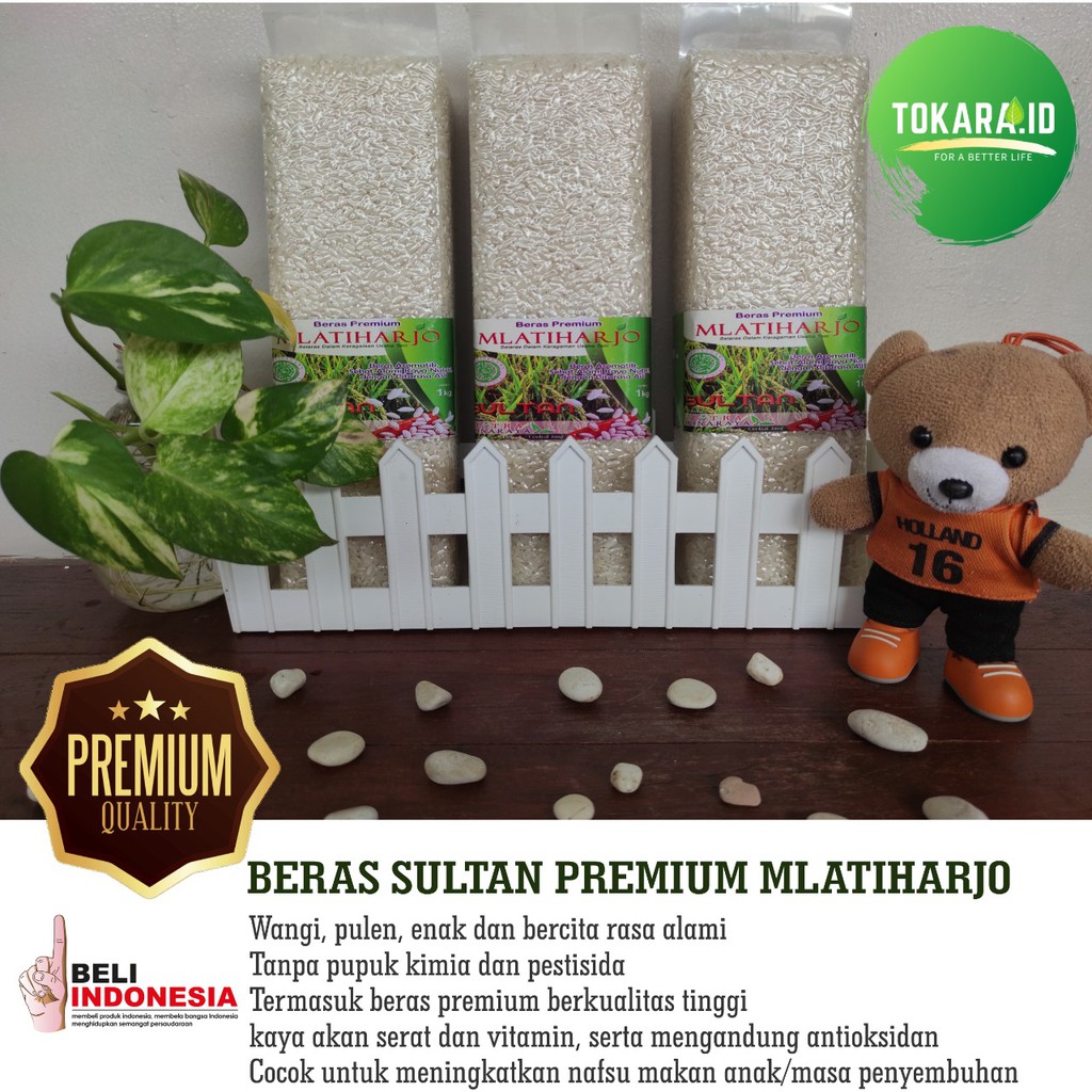 

Beras SULTAN Premium Mlatiharjo Kemasan Vakum 1kg