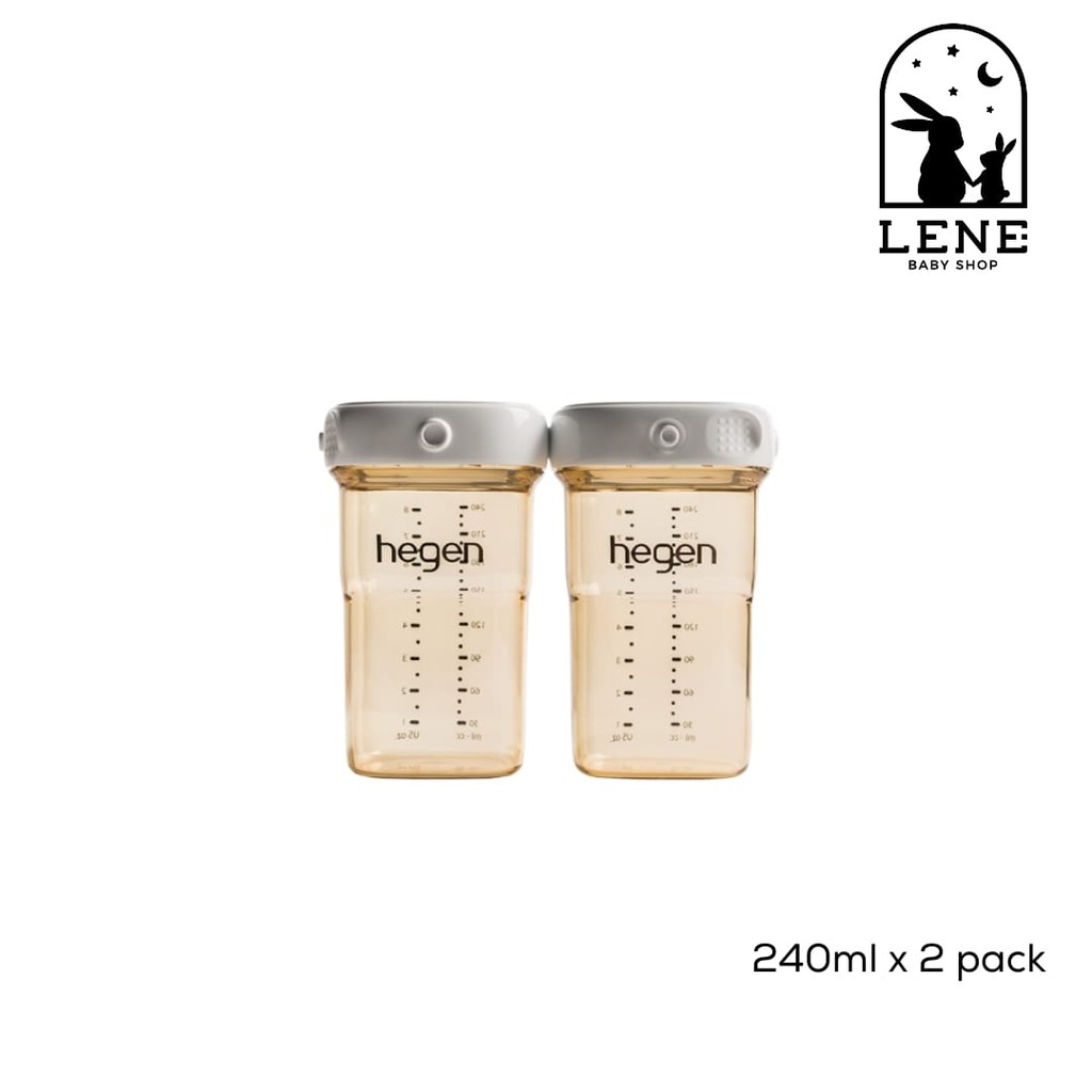 Hegen Breast Milk Storage PPSU 240ML - 2 pack Wadah MPASI