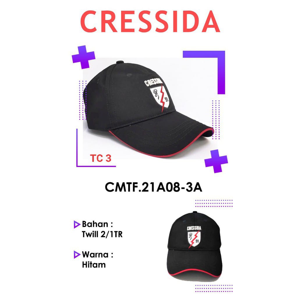 gos TC CRESSIDA TOPI 100% ORIGINAL Original Brand Topi Brand