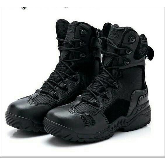 Sepatu Tactical Magnum Spider Tinggi Hitam