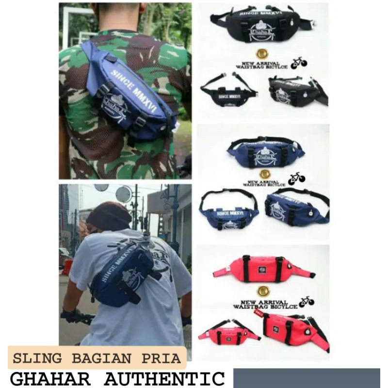SLING BAG PRIA/TAS SLEMPANG PRIA/TAS STANG SEPEDA/TAS KECIL