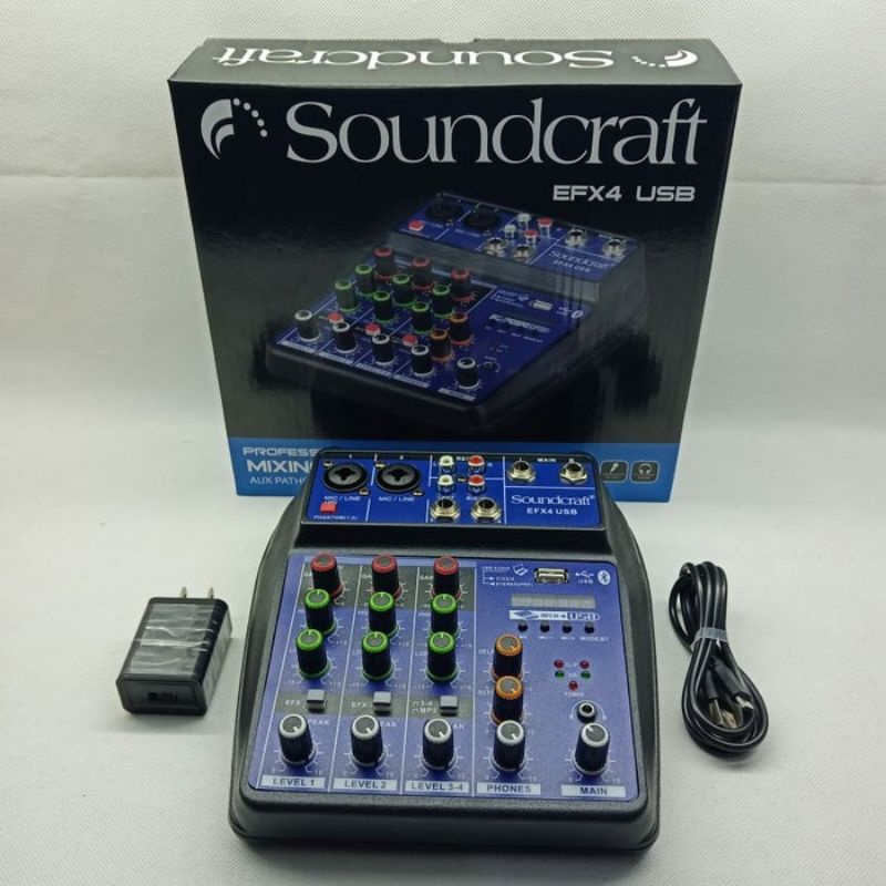 Mixer Audio Soundcraft EFX 4 Grade A 4 Channel