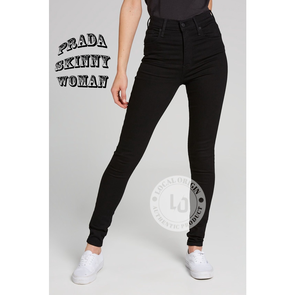 Celana Jeans Wanita Slimfit Legging Skinny Jegging Bahan Stretch Melar