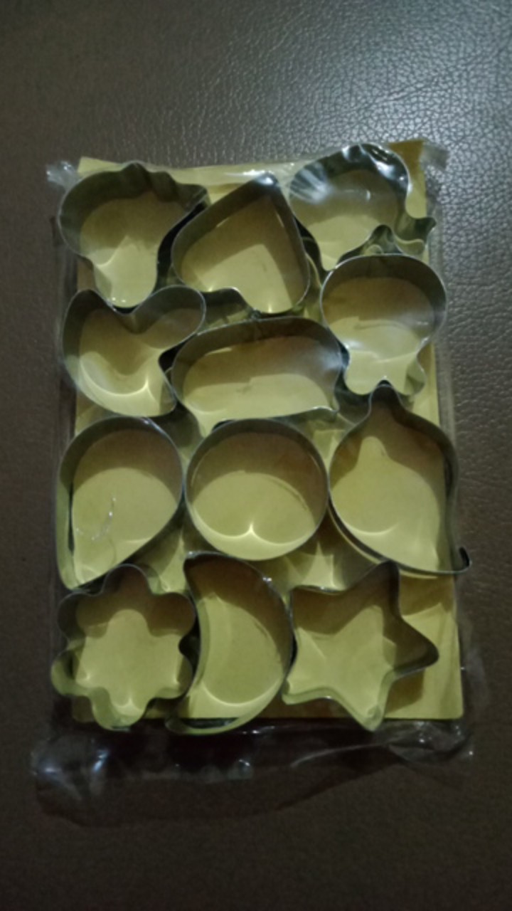 Cookie Cutter 12 Motif/cetakan Kue Kering