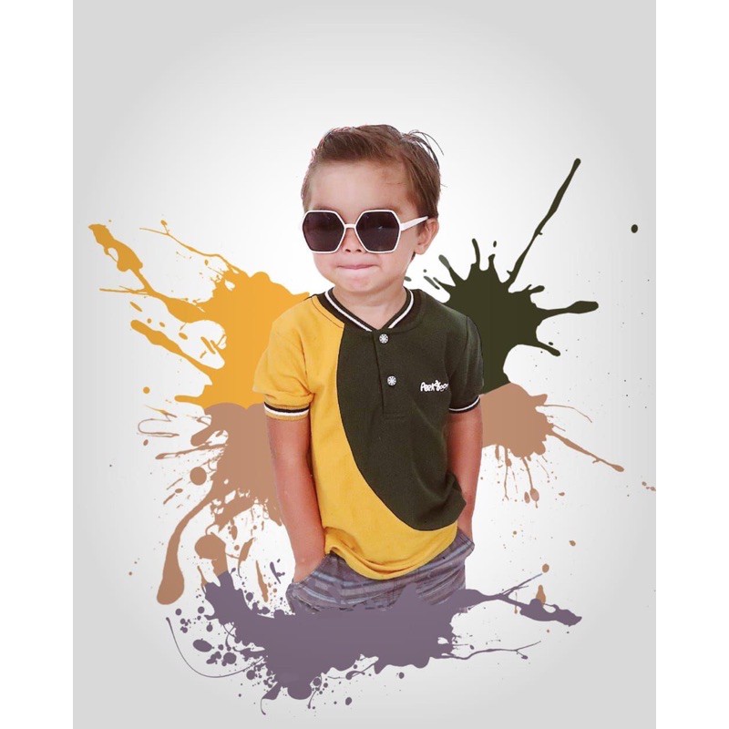 Kaos Polo Anak Peek A Boo