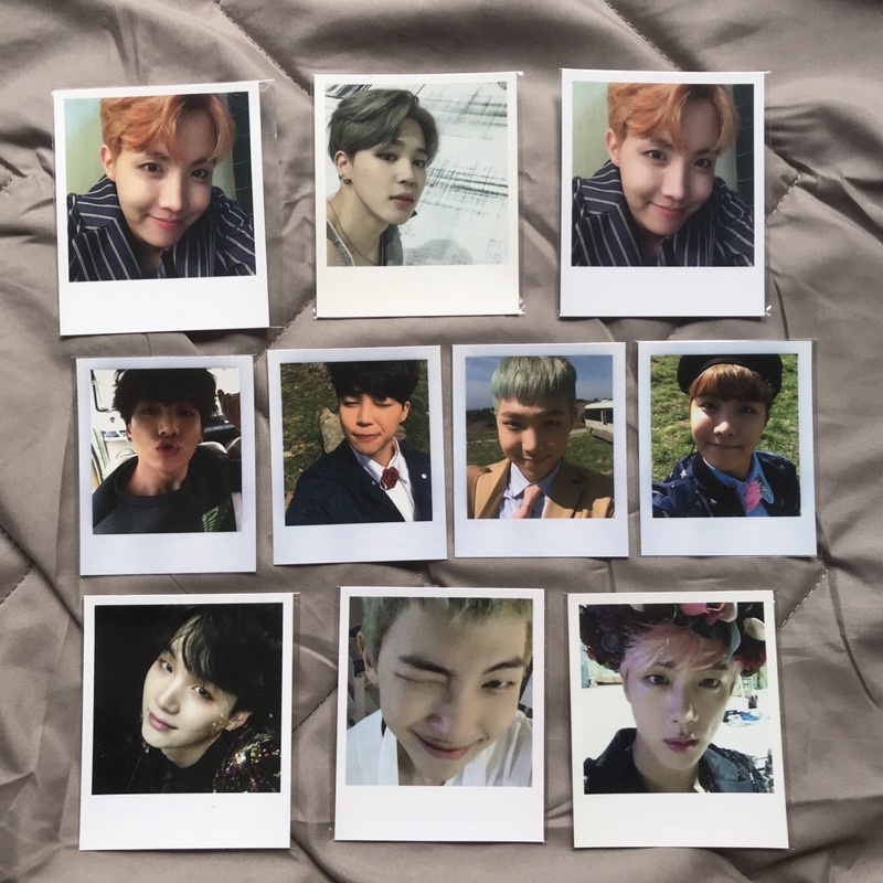 PHOTOCARD BTS ALBUM YOUNG FOREVER WINGS JUNGKOOK/JIMIN/RM/ J - HOPE / JIN / SUGA
