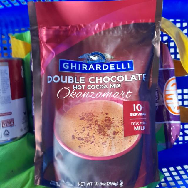 

Ghirardelli Premium Hot Cocoa Mix Double Chocolate 298gr