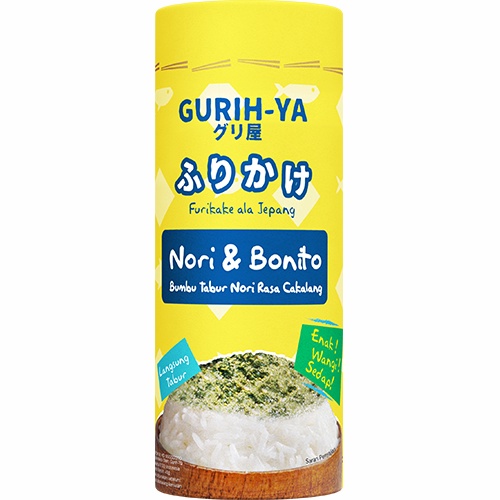 Gurih-Ya Nori Seasoning – Bumbu Rumput laut Botol 45gr