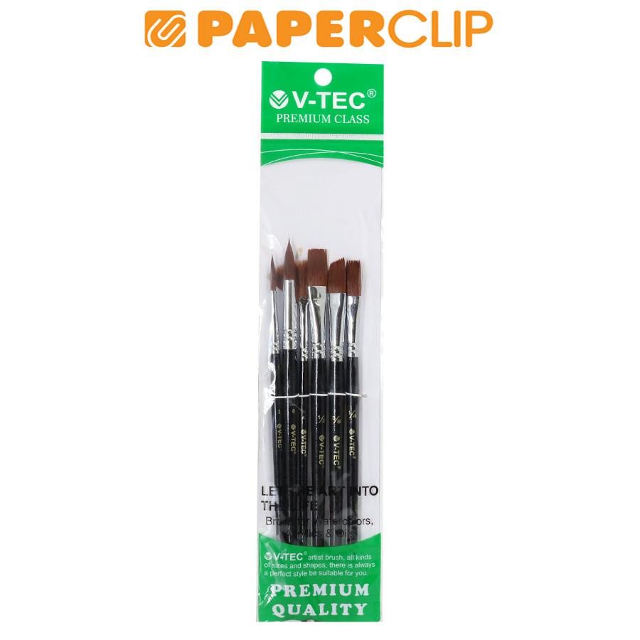 

KUAS LUKIS V-TEC A0107 SET 6