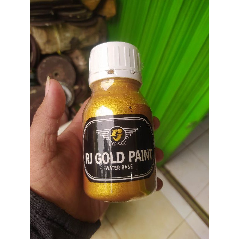 Gold Paint Cat Warna Emas , water base silver Water base