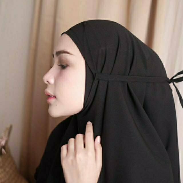 Jilbab Instan Khimar Aswa Diamond - Kerudung Wanita-1