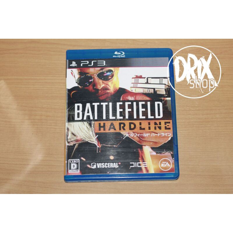 kaset Bd Battlefield Hardline PS3 Bekas