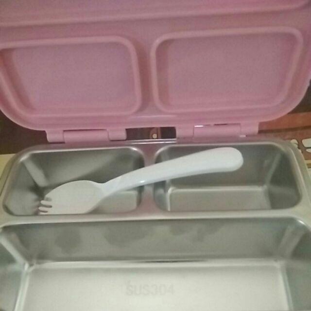 Kotak Makan Yooyee Stainless 3 Sekat 627