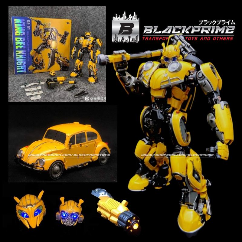 mainan Figure Robot bumblebee Cyber Era CE-01 CE01 King bee Knight mainan Transformers bumblebee mov