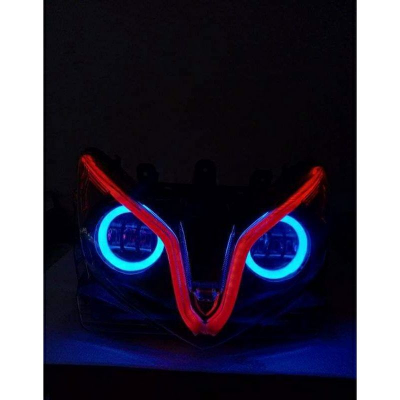 ➡️ PAKET LAMPU DEPAN HEADLAMP DAYMAKER DAN REFLEKTOR HONDA VARIO 125 OLD LAMA