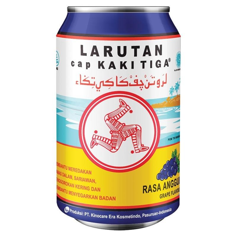 

KINO Larutan Cap Kaki Tiga Anggur 320ml