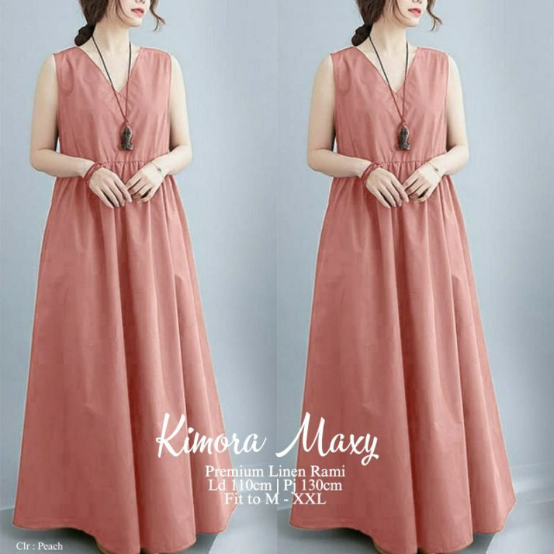 KIMORA MAXY DRES FASHION WANITA TERBARU