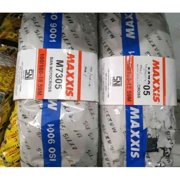 Ban Motorcross Maxxis M7305 Ukuran 100-100 ring 18