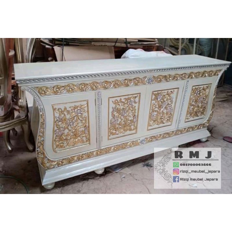 bufet tv biola, bufet pendek biola, bufet biola, bufet tv, bufet pendek