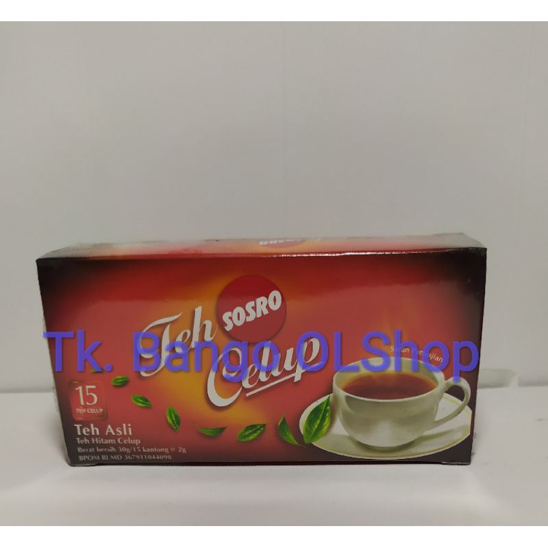 

Teh Celup Sosro 15's (Kotak) Harga per Pak