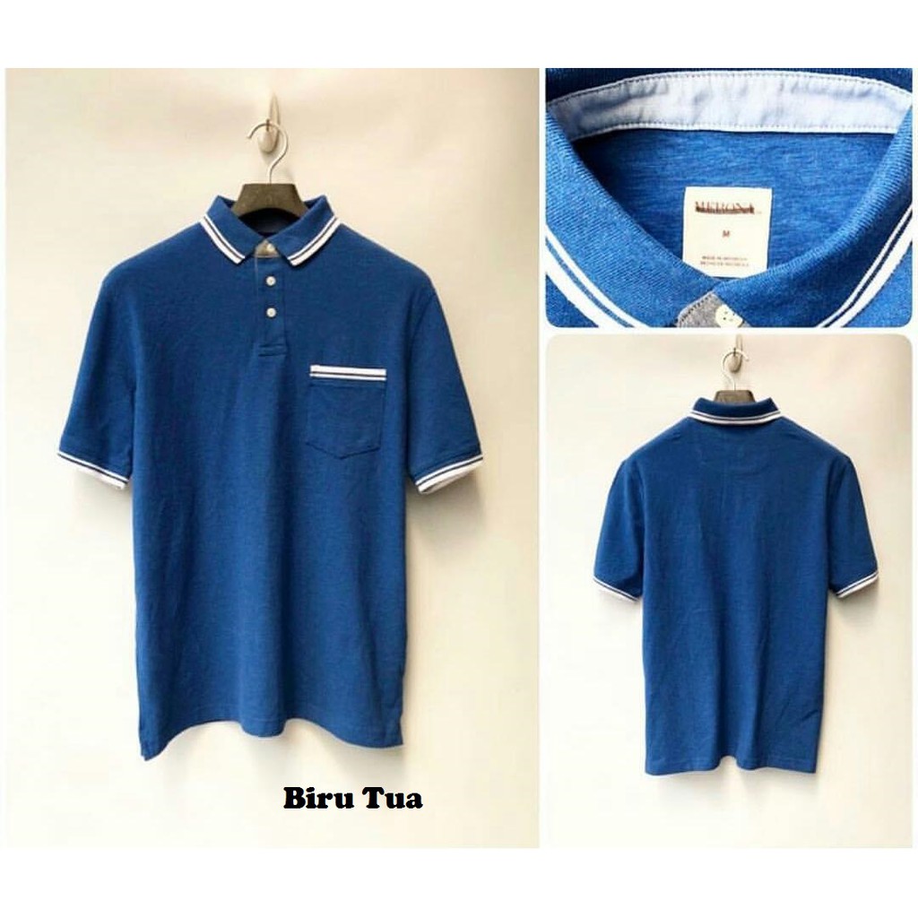 MERONA POLO SHIRT KAOS  KERAH  POLO ORIGINAL LIST Shopee 