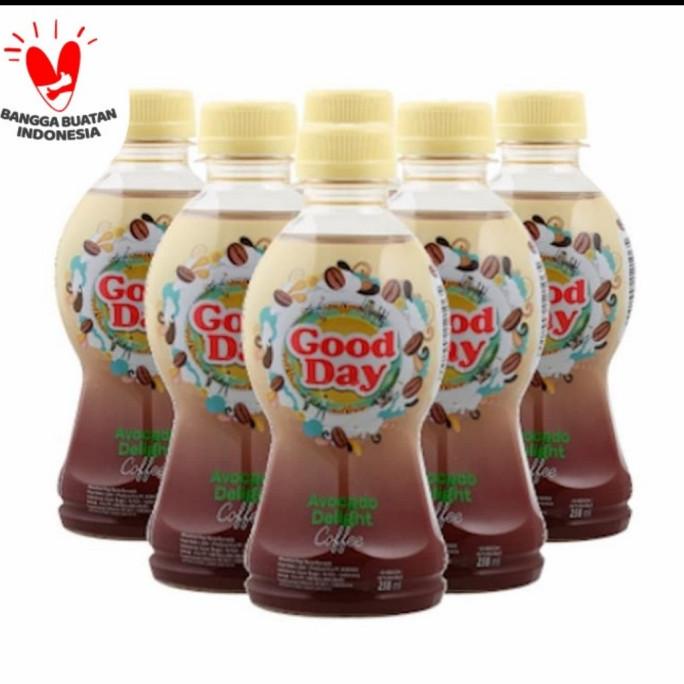 

kopi good day botol varian rasa goodday coffee kartonan isi 24botol