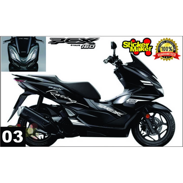 (COD) stiker bodi motor honda pcx 160 new 2021 sticker cutting