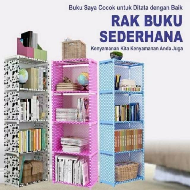 Detail Gambar Rak Buku Kartun