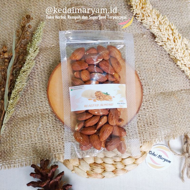 

Kacang Almond Panggang Almond Roasted Original 50 Gram