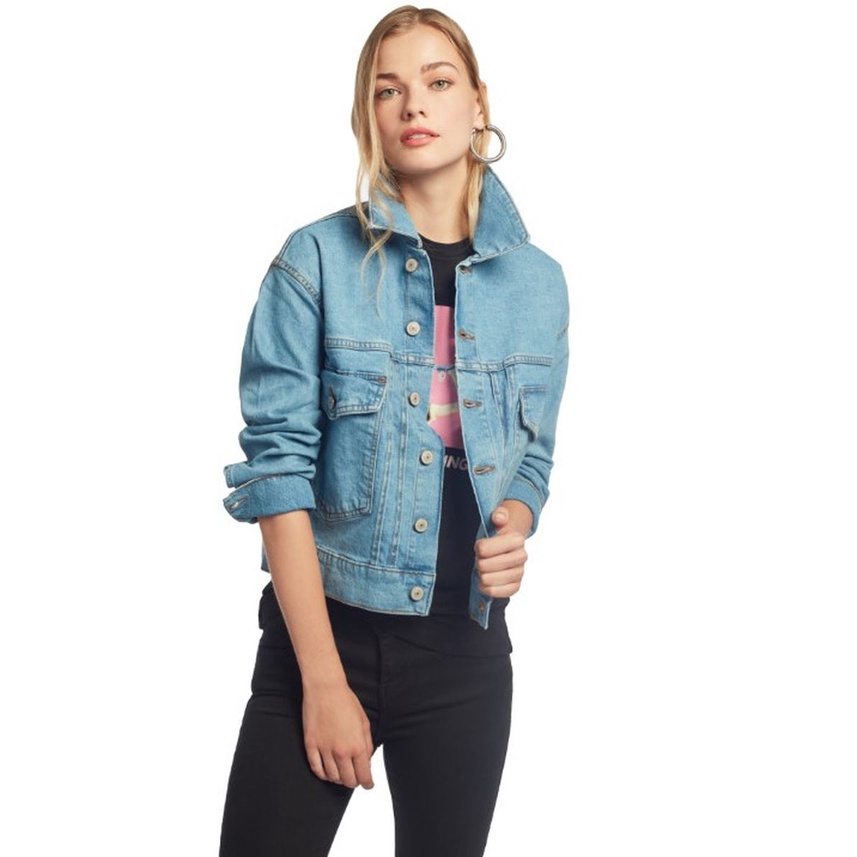 coloured denim
