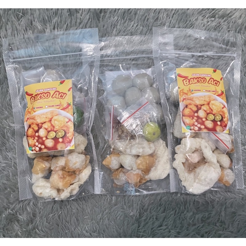 BASO ACI BASO ACI TULANG RANGU PEDAS TERLEZAT CUANKI INSTAN TOPING BASO ACI TOPING BOCI SIOMAY KERING  BAKSO ACI TULANG RANGU TERMURAH-HEMAT Original