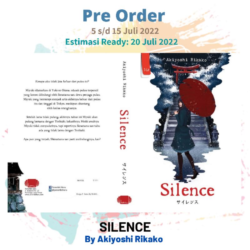 Novel Silence Akiyoshi Rikako