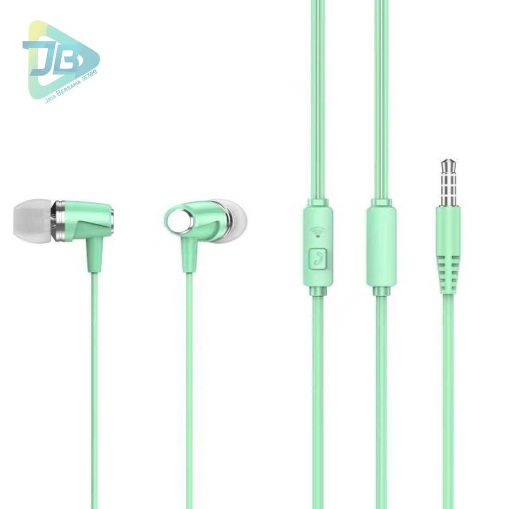 Earphone Headset Hf headsfree macaron piston super BASS DI666 for oppo Samsung vivo xiaomi Infinix realme JB5594