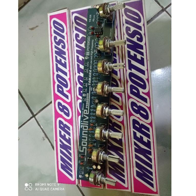 Q-ODQ ♥ tone control mixer 8 potensio Yamaha /viral