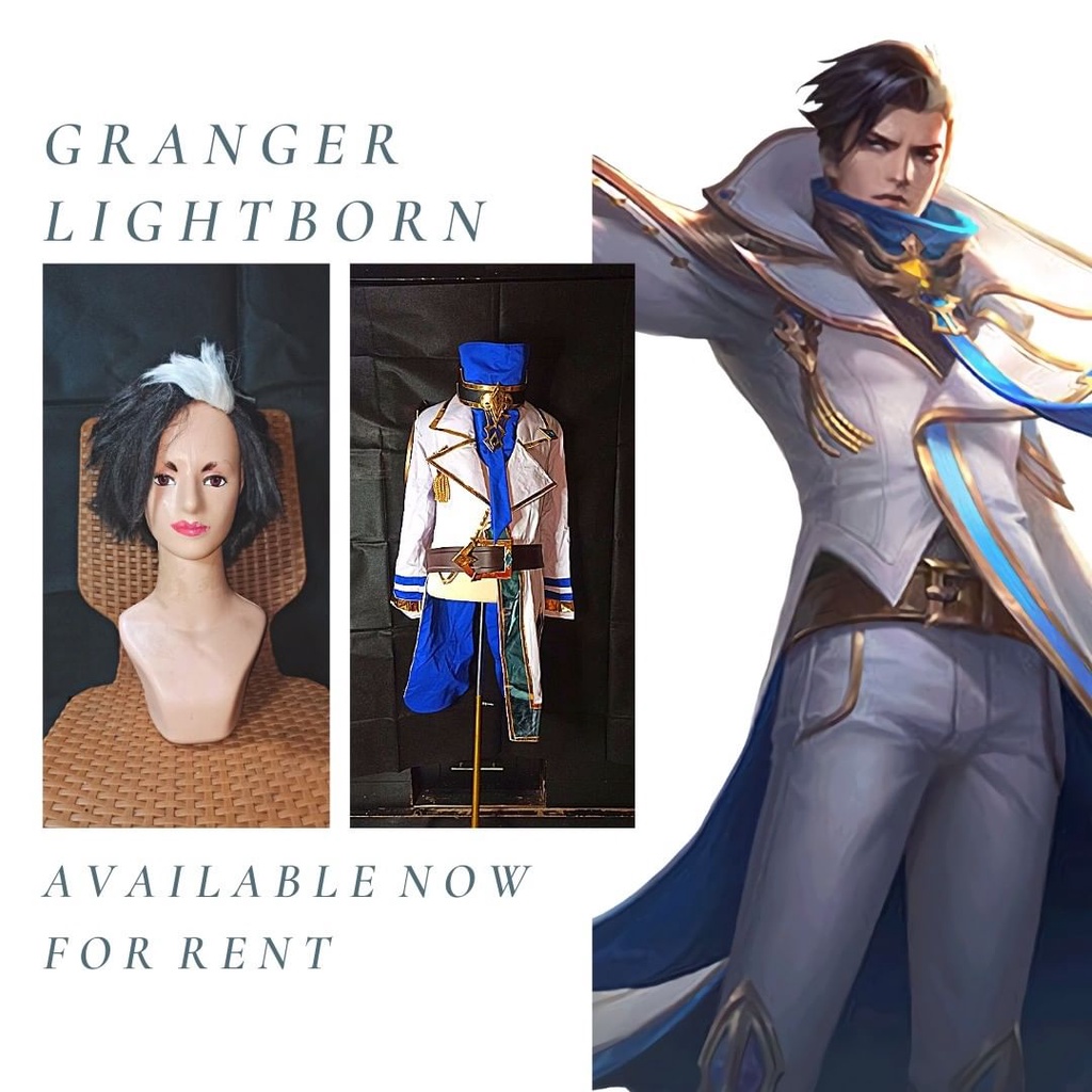 Rental Sewa Kostum Cosplay Rumaharyarentcos Granger Lightborn Mobile Legends/MLBB/ML
