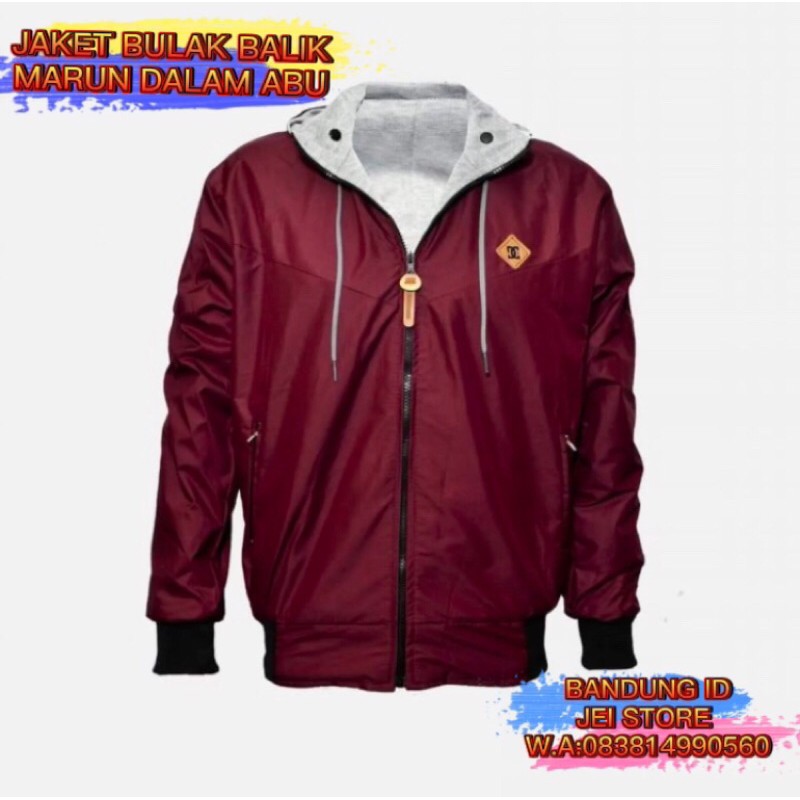 JAKET BULAK BALIK DC